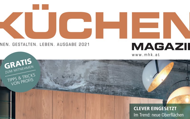 Cover des neuen MHK Kuechenmagazins.