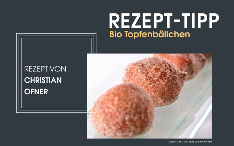 Cookina Rezepttipp Topfenbaellchen von Christian Ofner