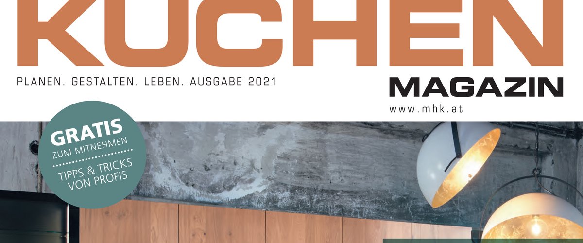 Cover des neuen MHK Kuechenmagazins.