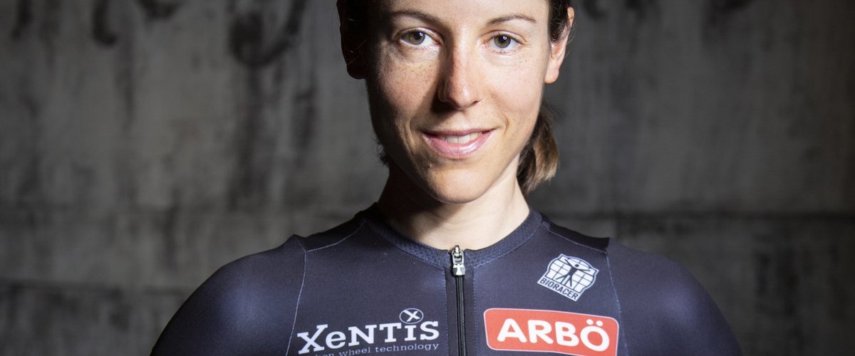 Radsportlerin Anna Kiesenhofer von Team Cookina Graz.