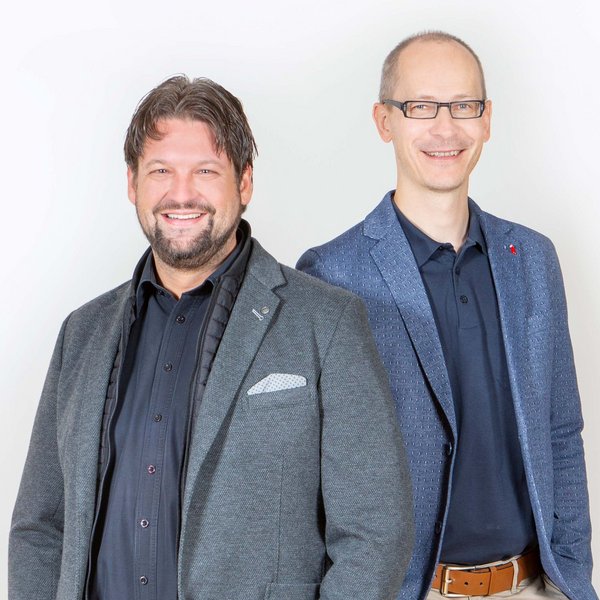Bild zeigt Bernhard Brandstätter und Werner Krainbucher.