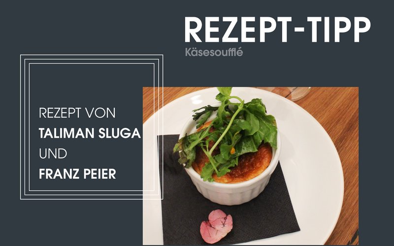 Rezepttipp von Cookina: Käsesoufflé