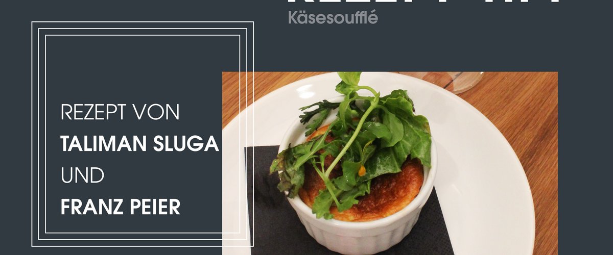 Rezepttipp von Cookina: Käsesoufflé